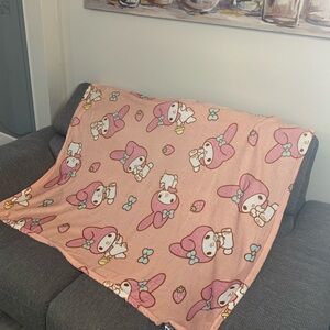 My Melody Throw Blanket